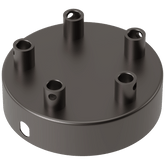 Calex Creations Ceiling plate - Black - 5 holes